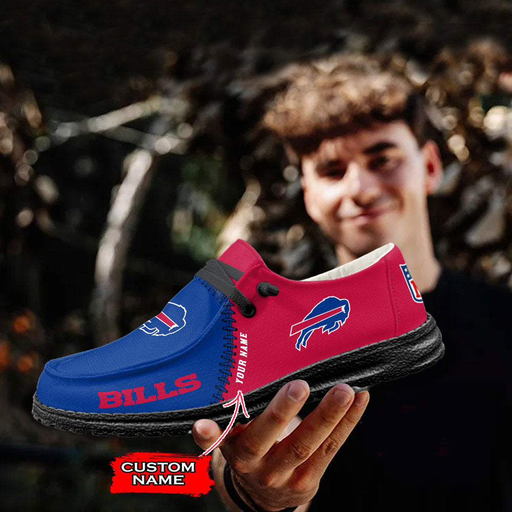 Buffalo Bills Lace Up Loafers 2026