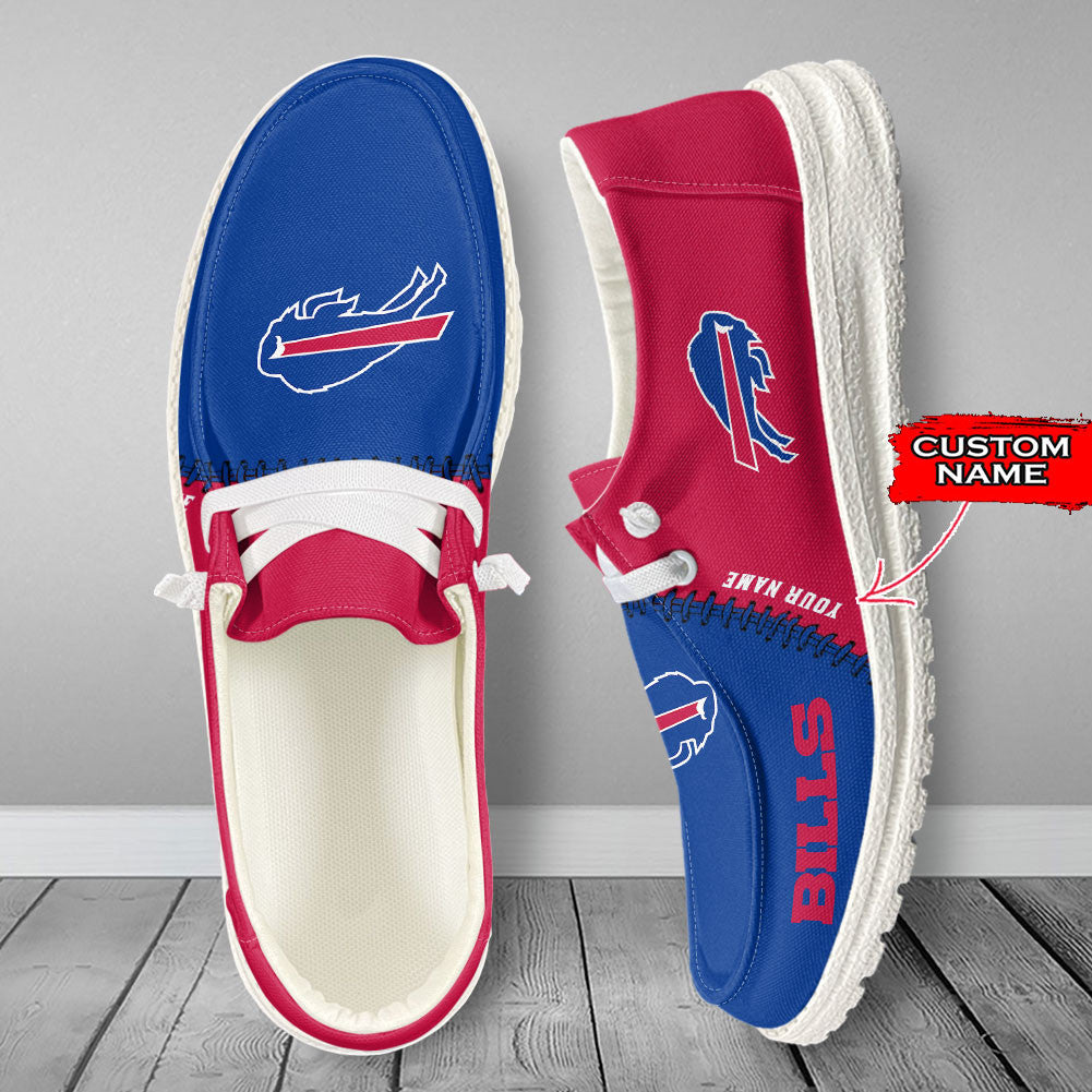 Buffalo Bills Lace Up Loafers 2026