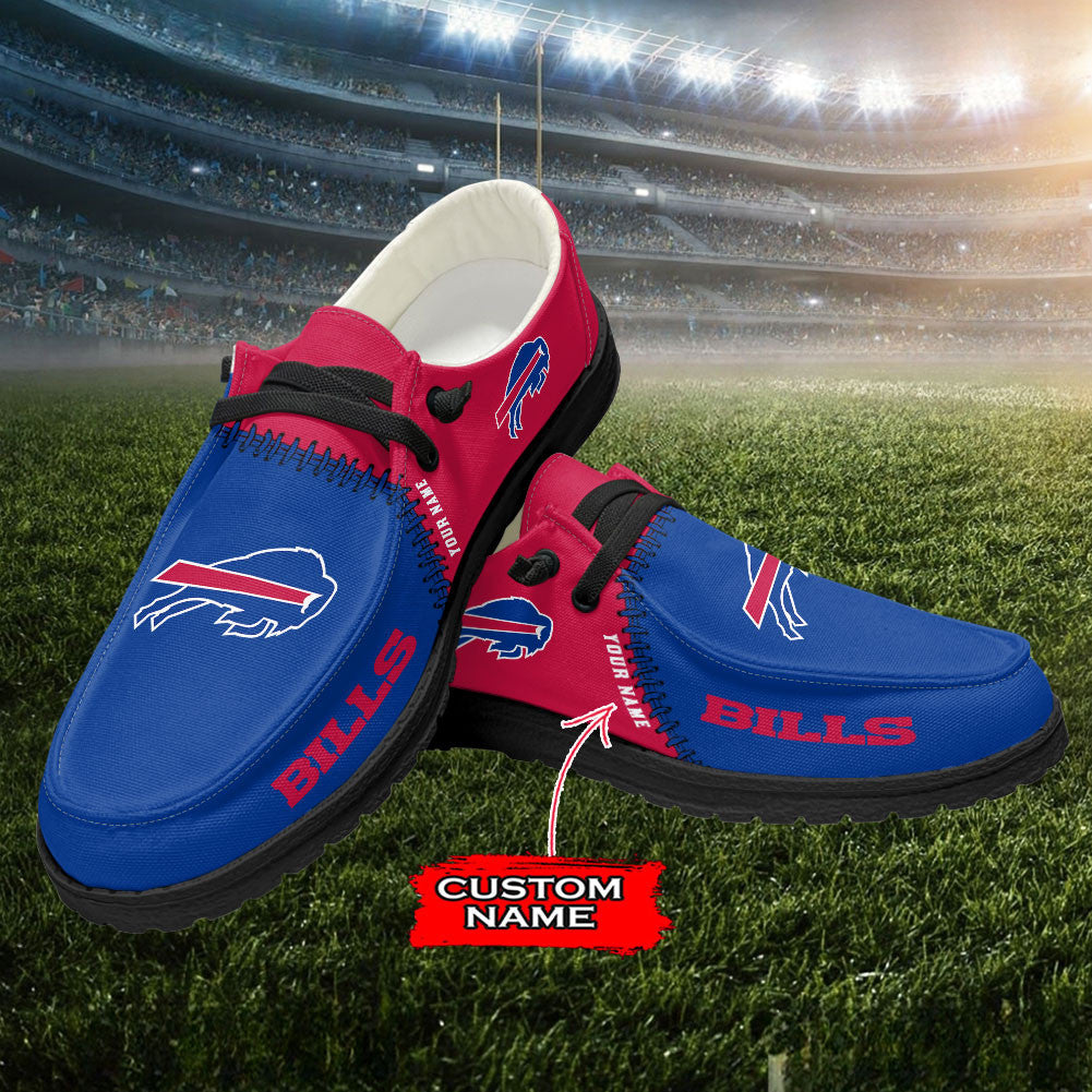 Buffalo Bills Lace Up Loafers 2026