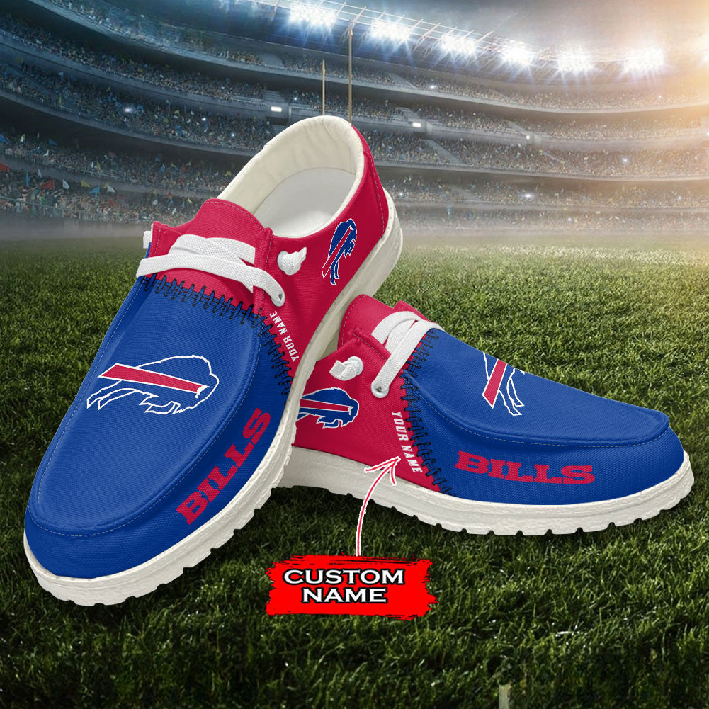 Buffalo Bills Lace Up Loafers 2026