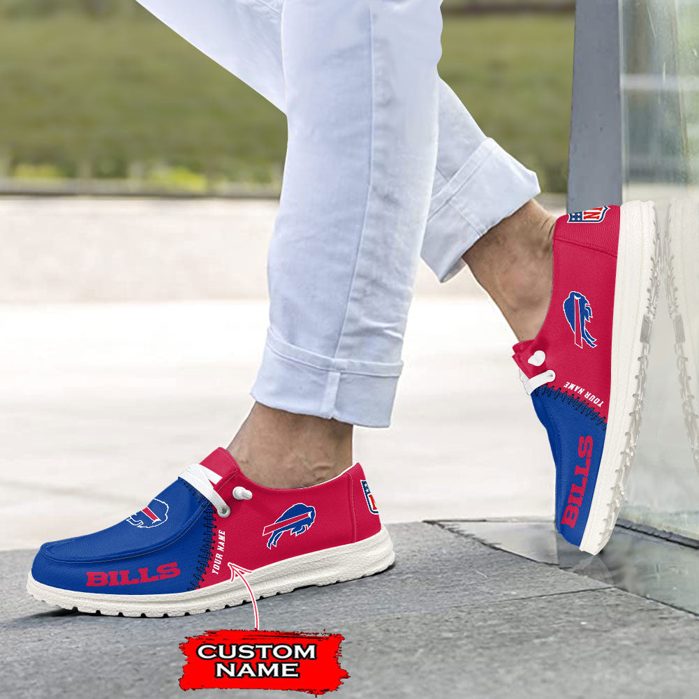 Buffalo Bills Lace Up Loafers 2026