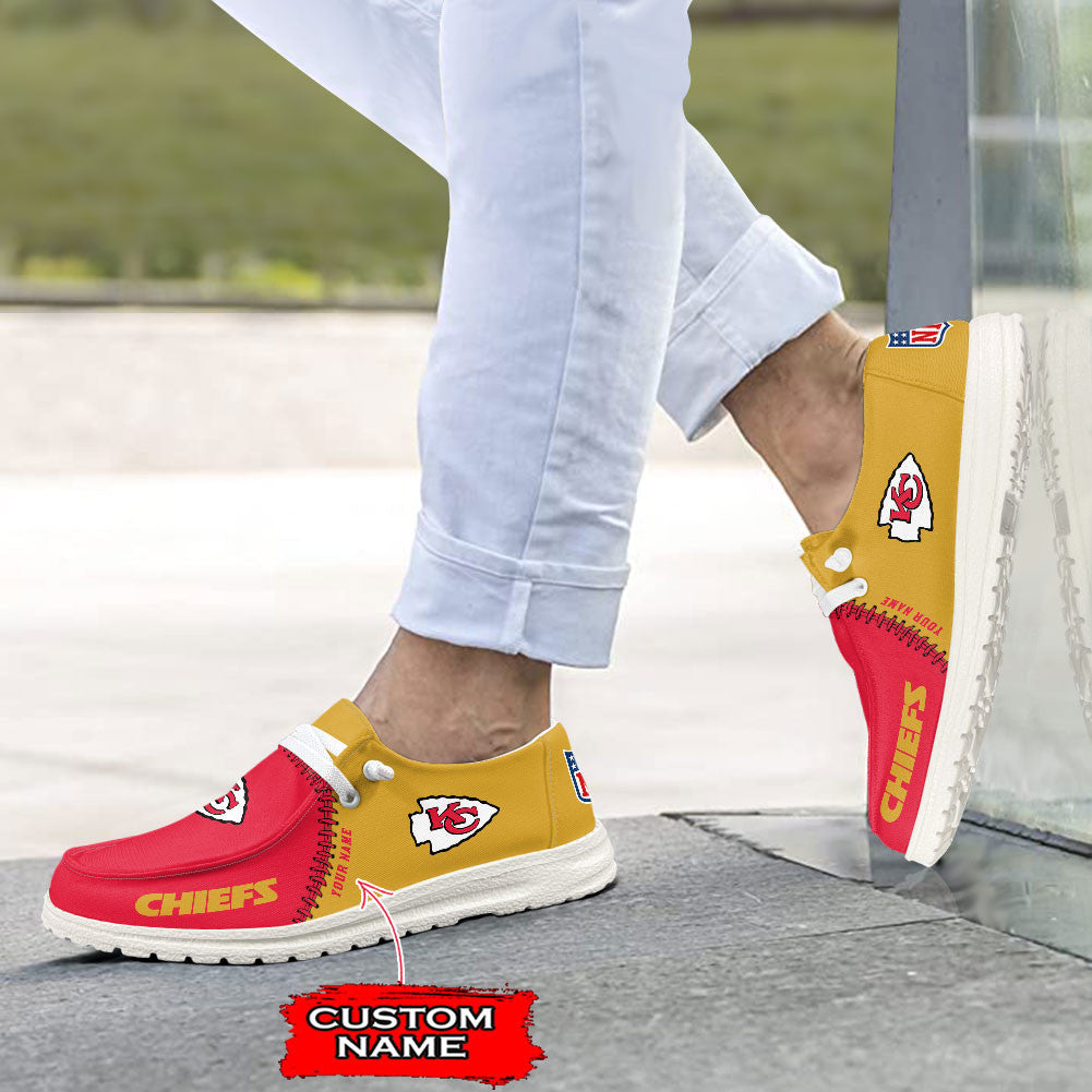Kansas City Chiefs Lace Up Loafers 2026