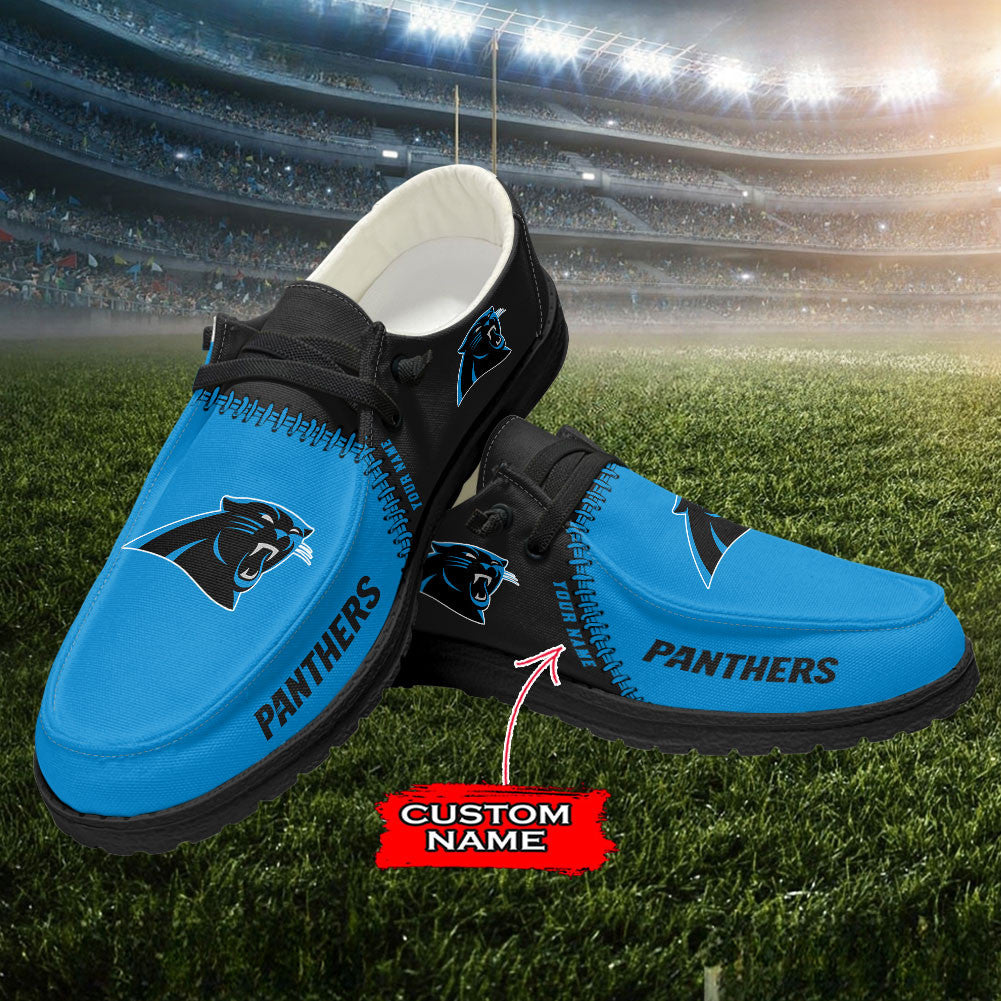 Carolina Panthers Lace Up Loafers 2026