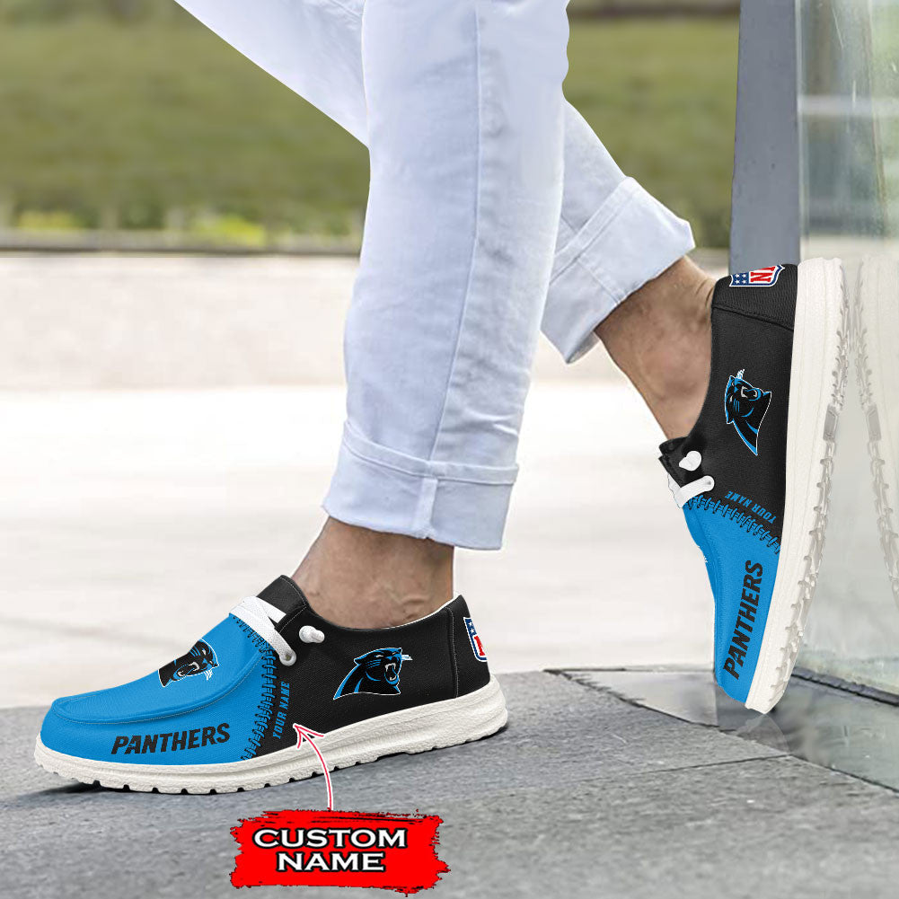 Carolina Panthers Lace Up Loafers 2026