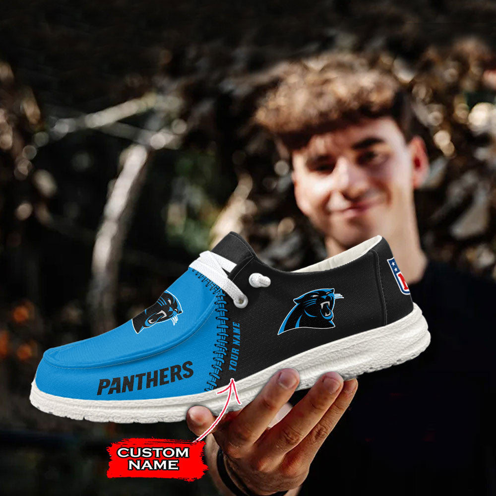 Carolina Panthers Lace Up Loafers 2026
