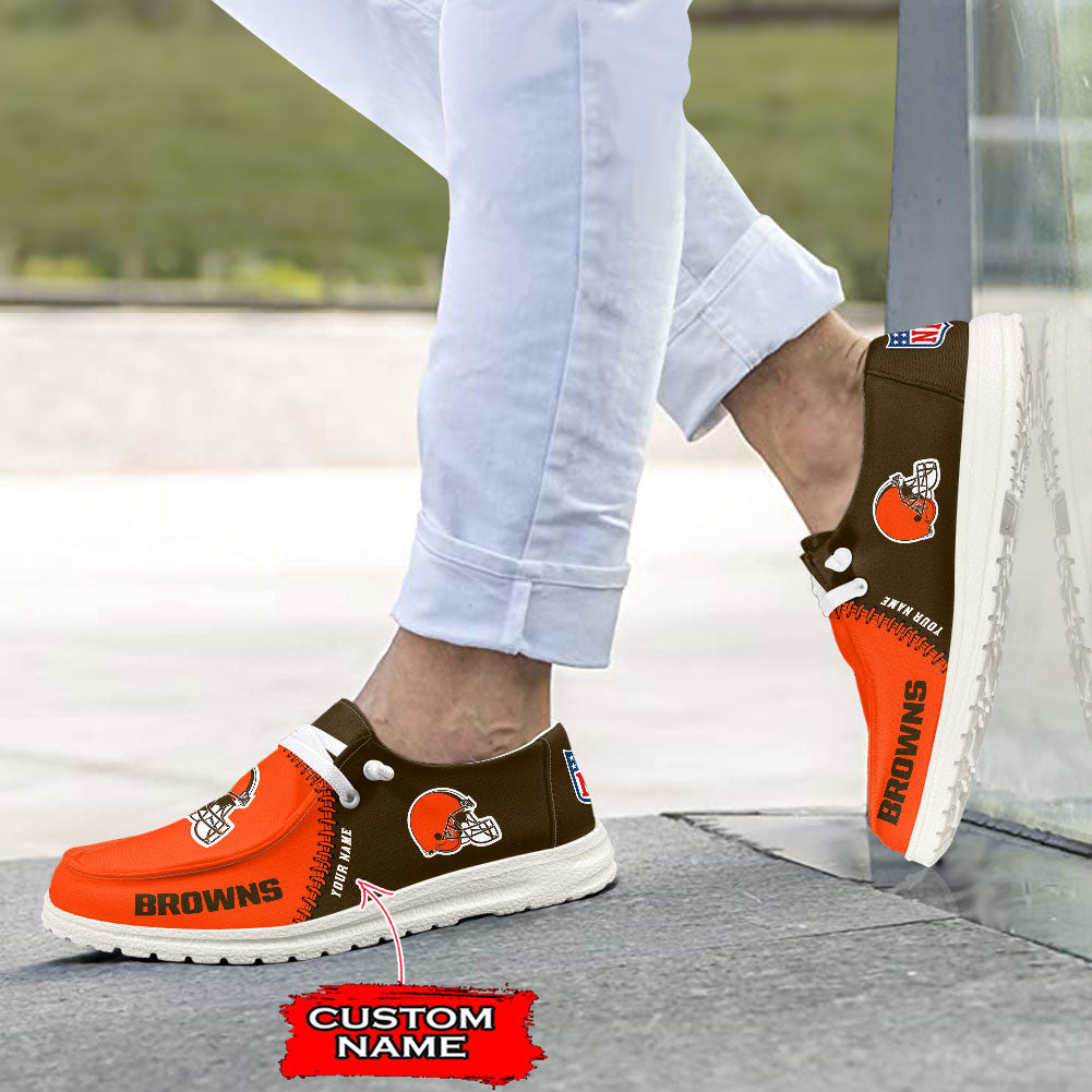 Cleveland Browns Lace Up Loafers 2026