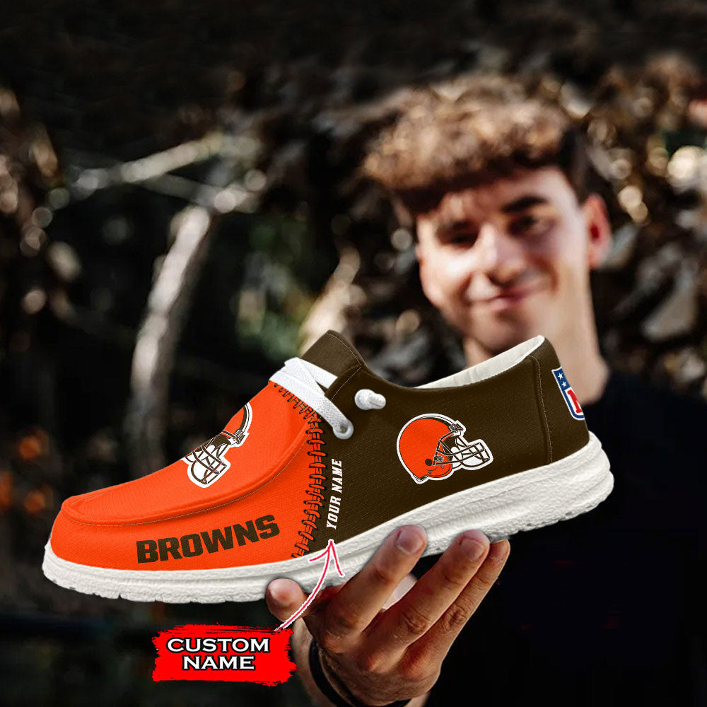 Cleveland Browns Lace Up Loafers 2026