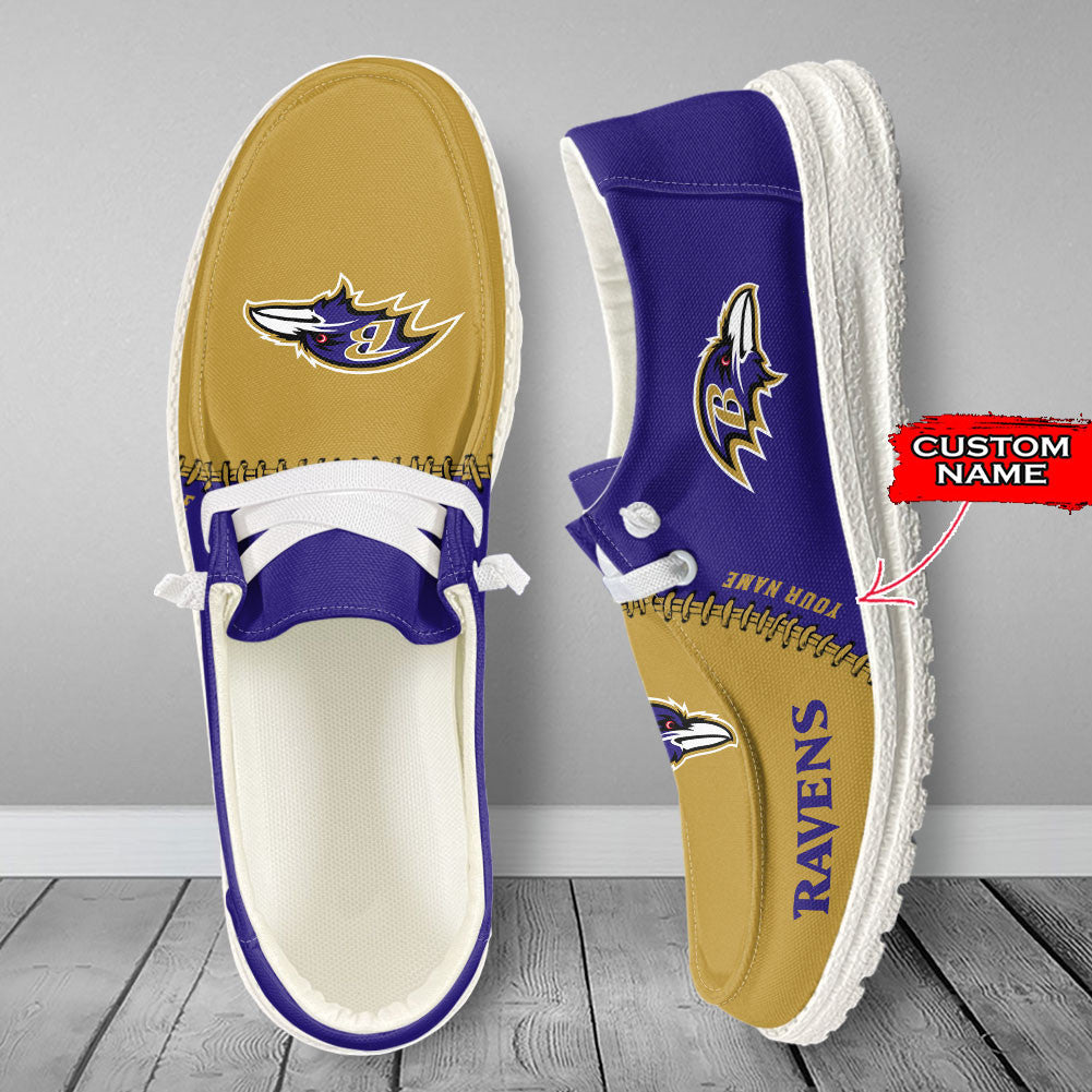 Baltimore Ravens Lace Up Loafers 2026