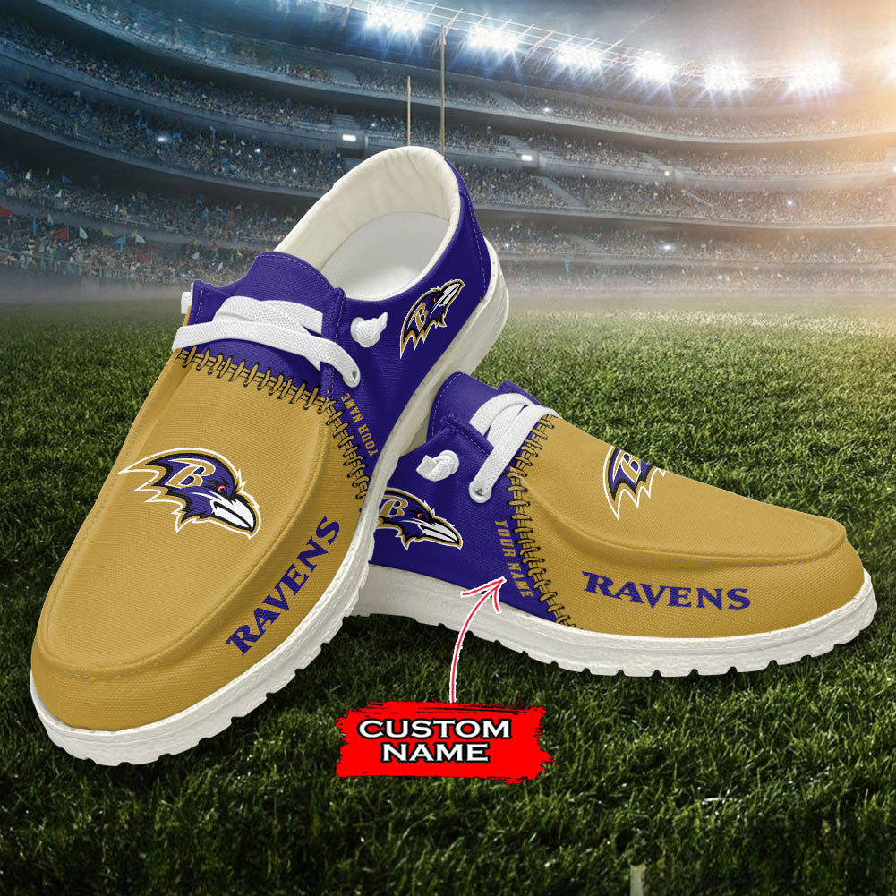 Baltimore Ravens Lace Up Loafers 2026