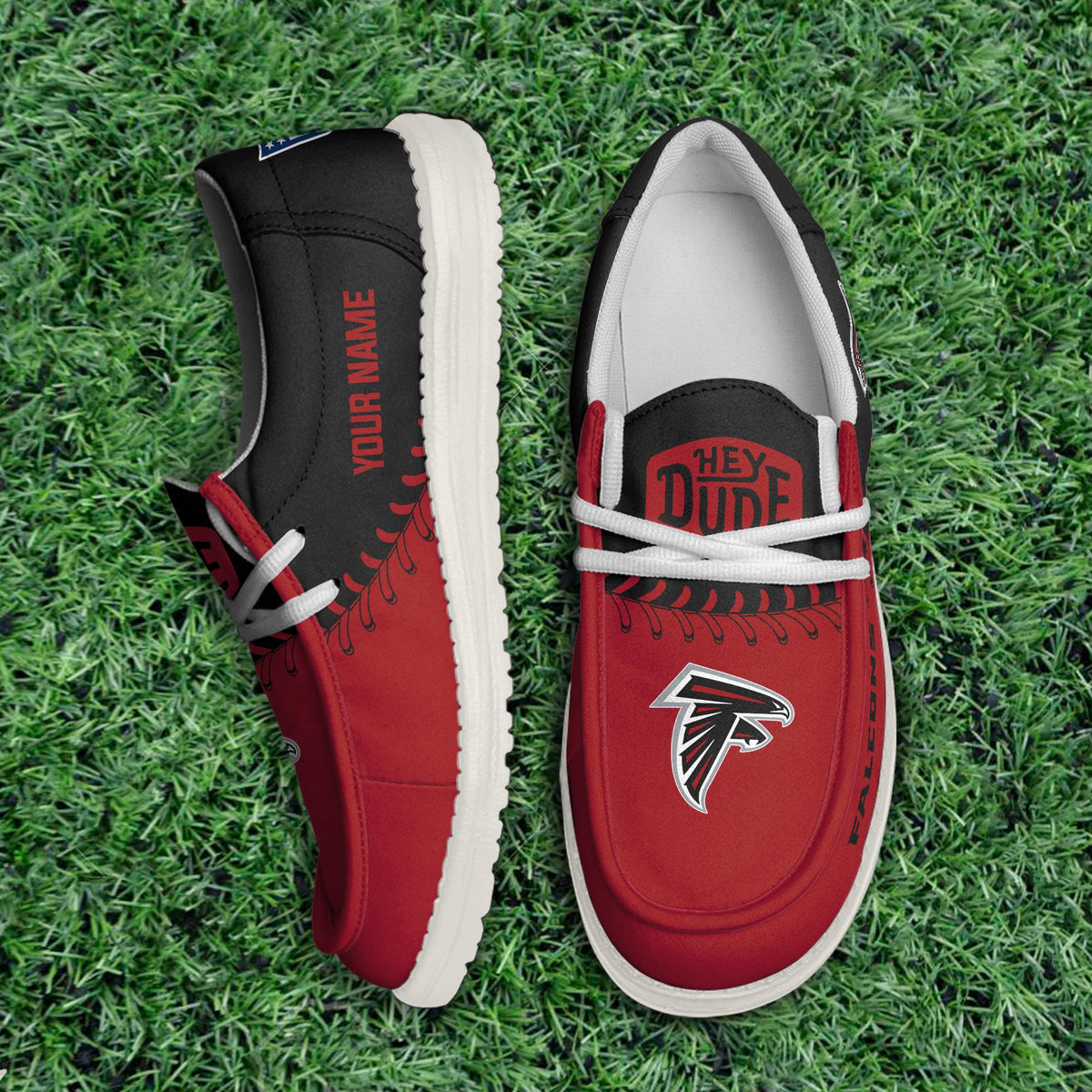 Atlanta Falcons Lace Up Loafers 2026