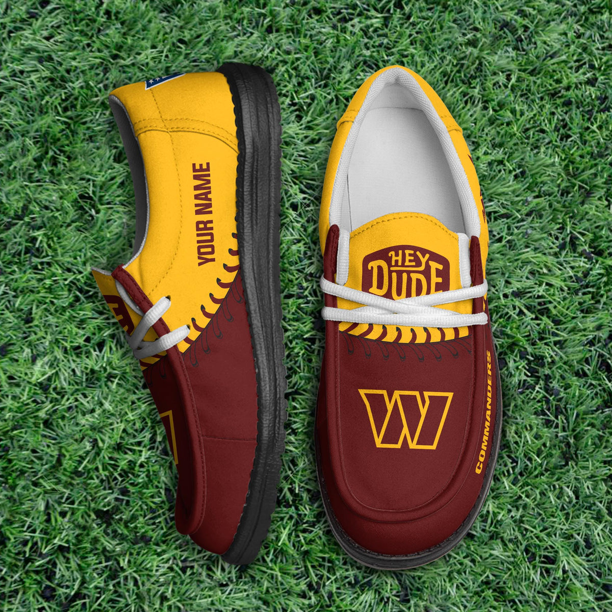 Washington Commanders Lace Up Loafers 2026