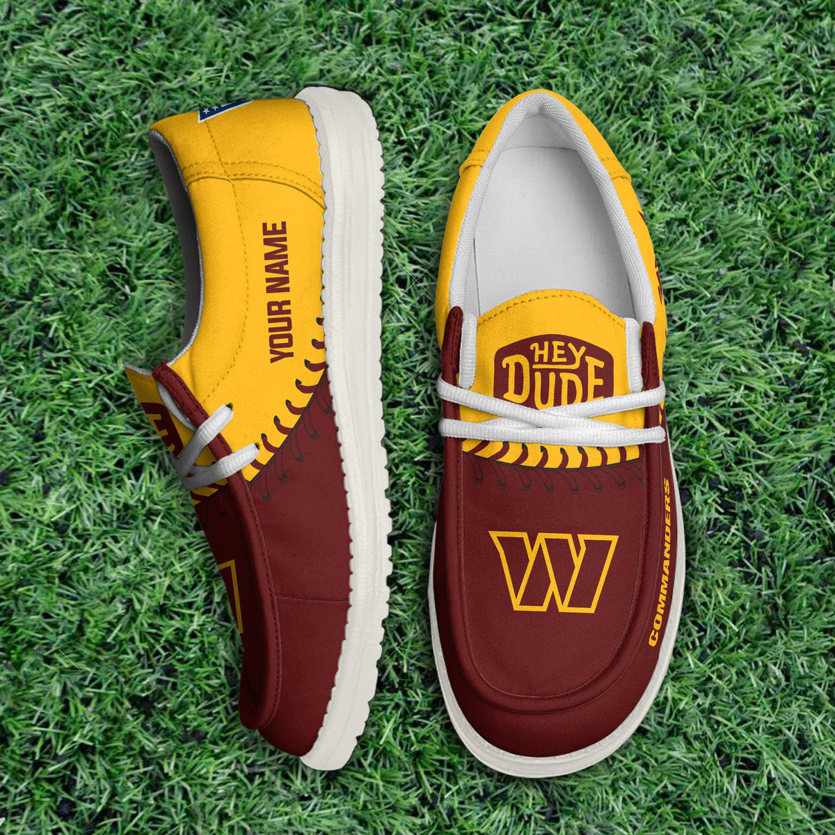 Washington Commanders Lace Up Loafers 2026