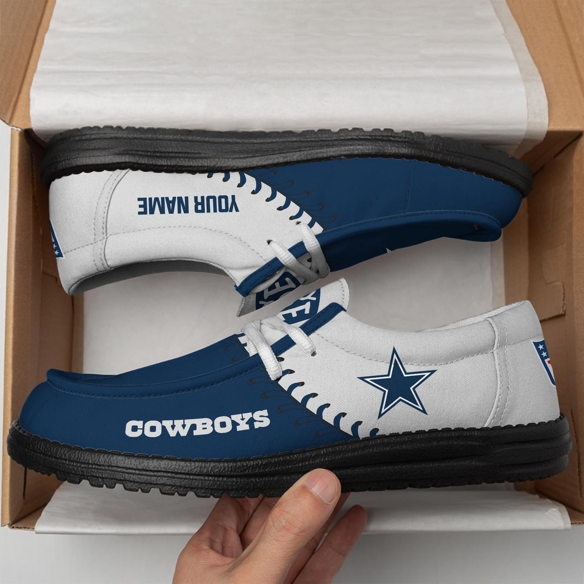 Dallas Cowboys Lace Up Loafers 2026