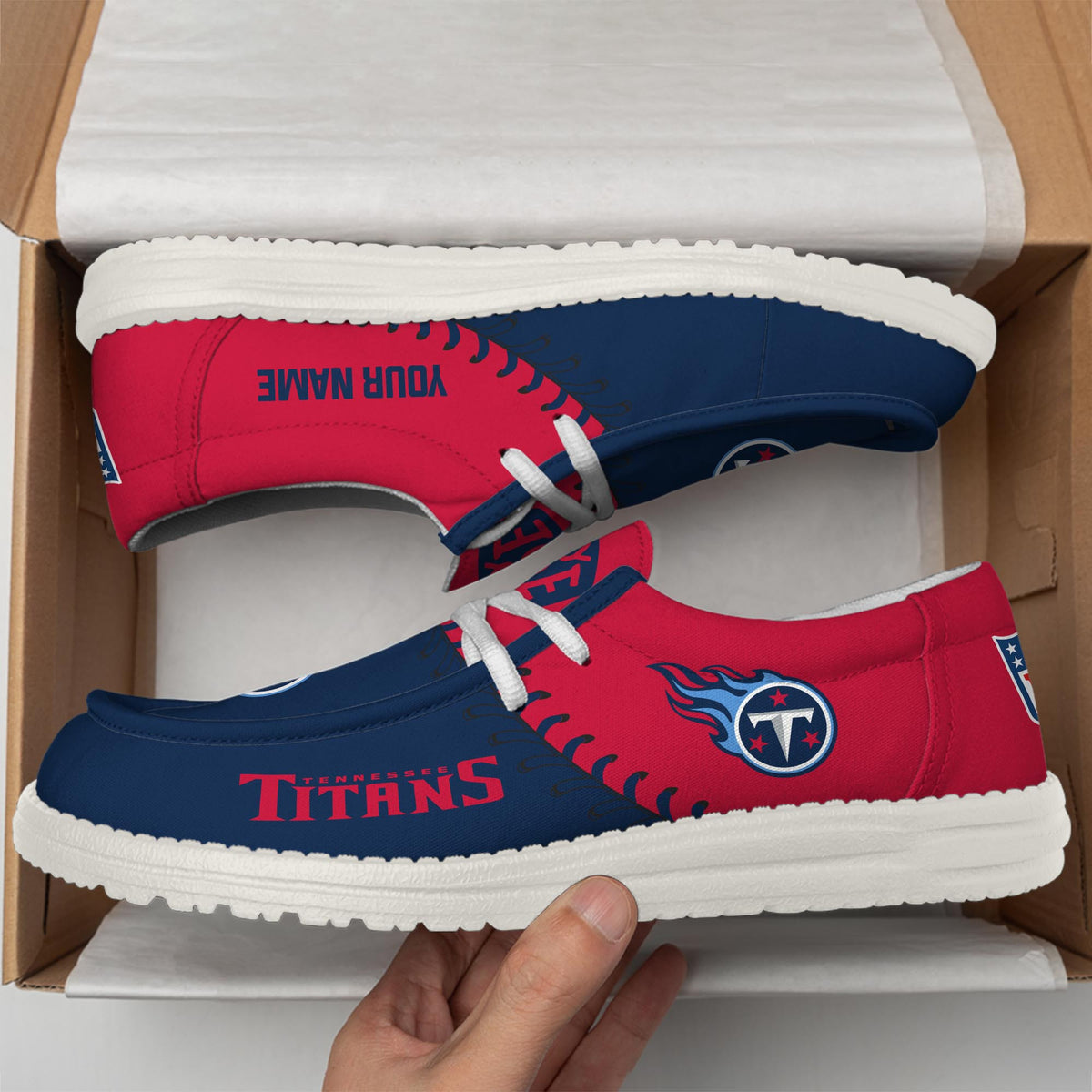 Tennessee Titans Lace Up Loafers 2026