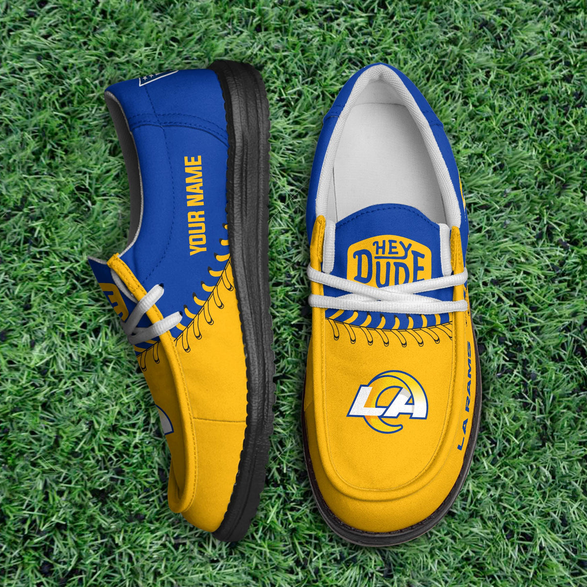 Los Angeles Rams Lace Up Loafers 2026
