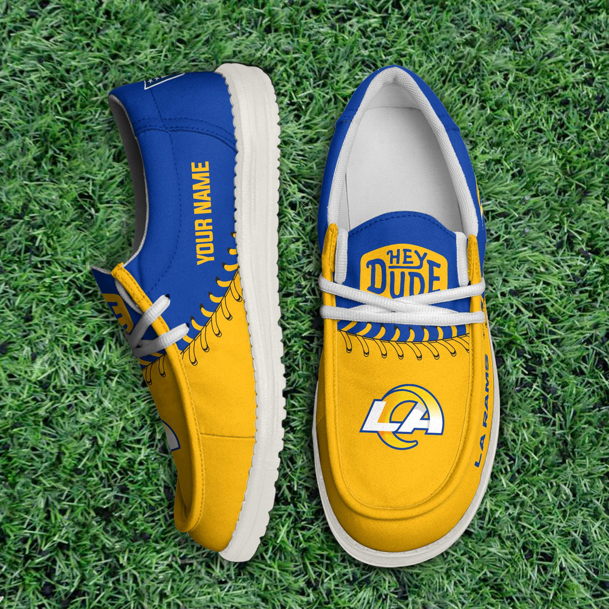 Los Angeles Rams Lace Up Loafers 2026
