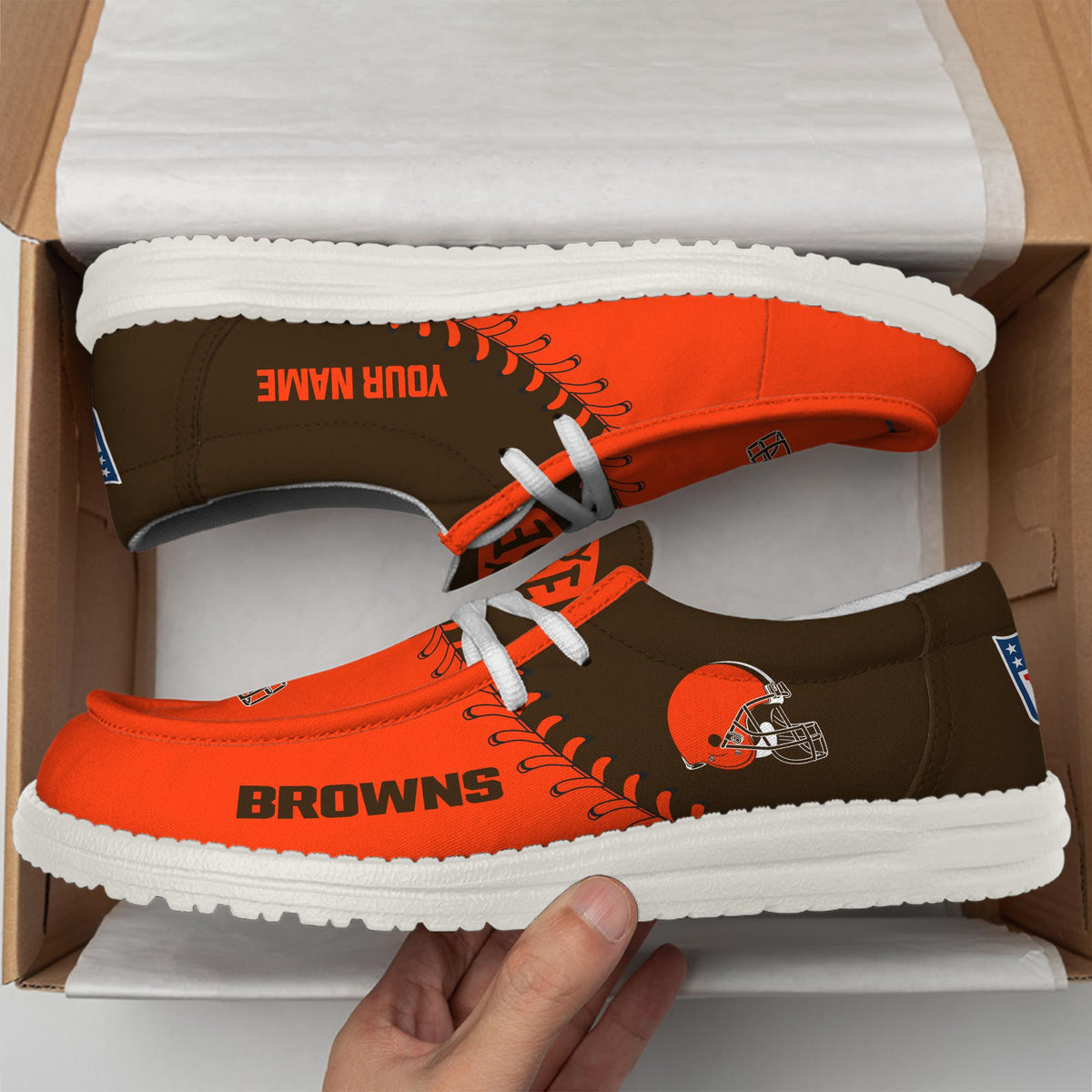 Cleveland Browns Lace Up Loafers 2026