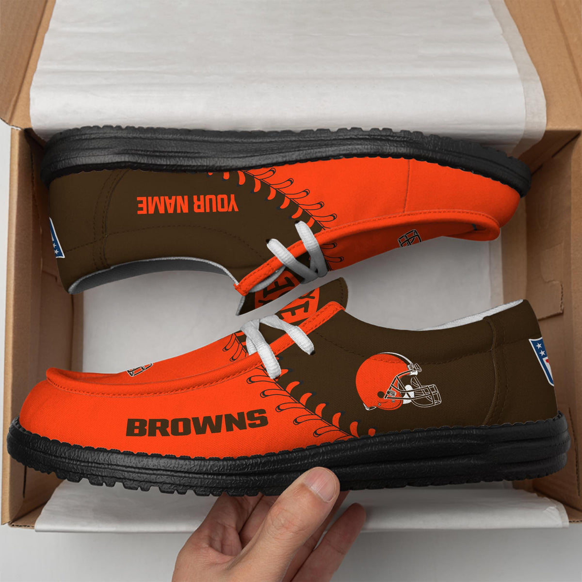 Cleveland Browns Lace Up Loafers 2026
