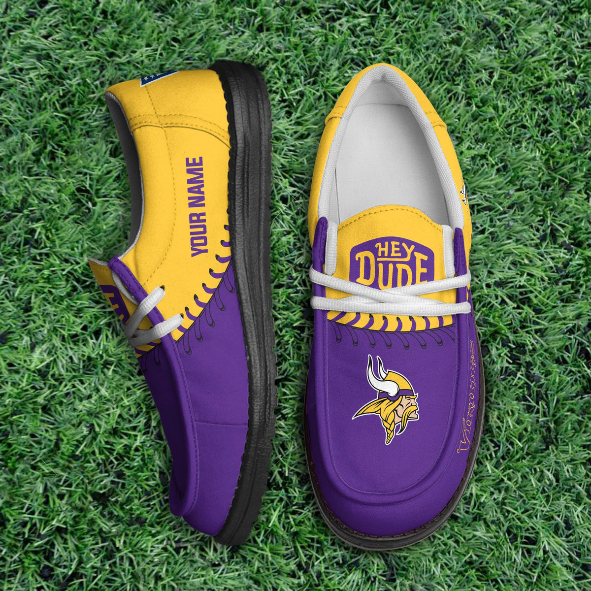 Minnesota Vikings Lace Up Loafers 2026