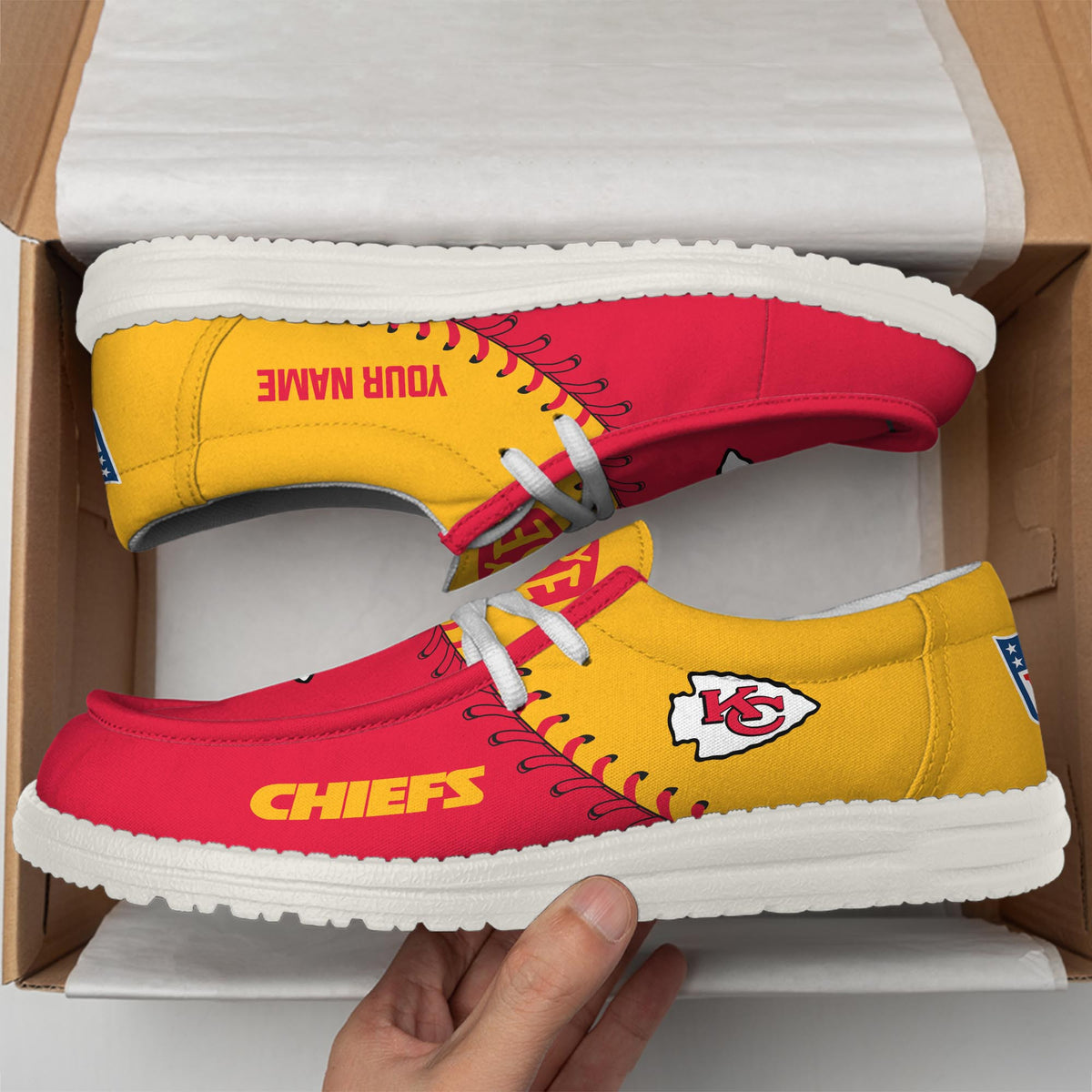 Kansas City Chiefs Lace Up Loafers 2026