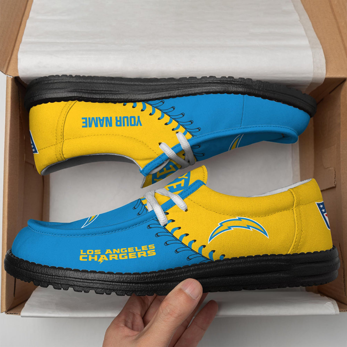 Los Angeles Chargers Lace Up Loafers 2026