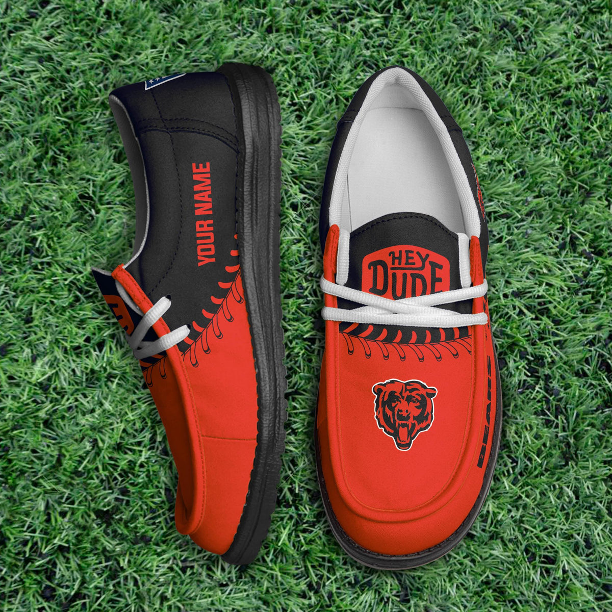Chicago Bears Lace Up Loafers 2026