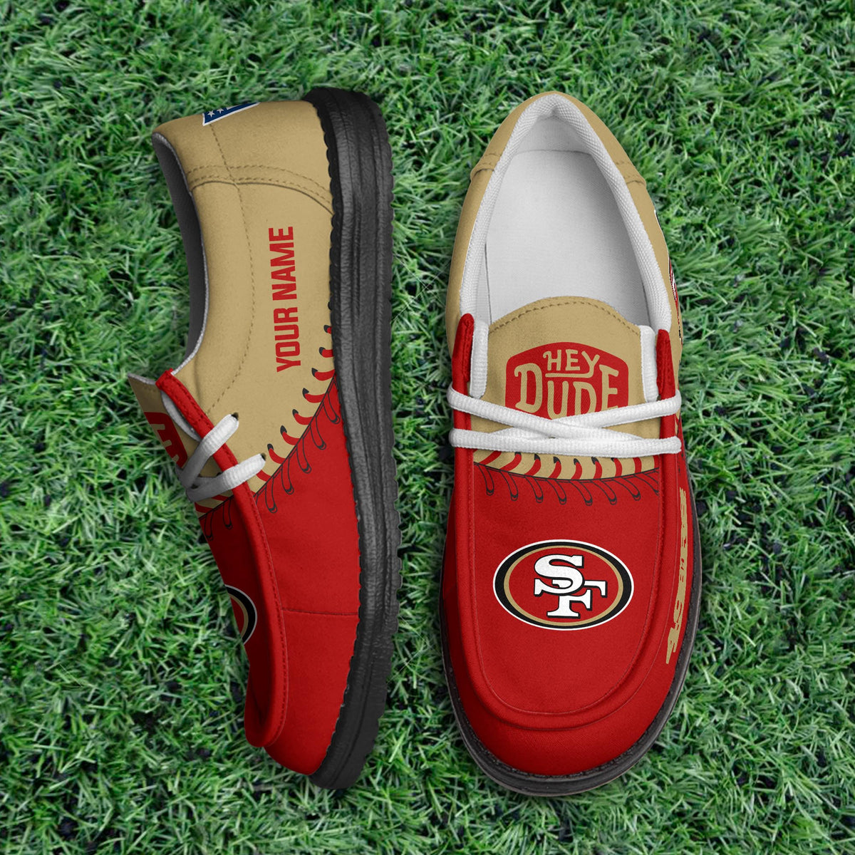 San Francisco 49ers Lace Up Loafers 2026