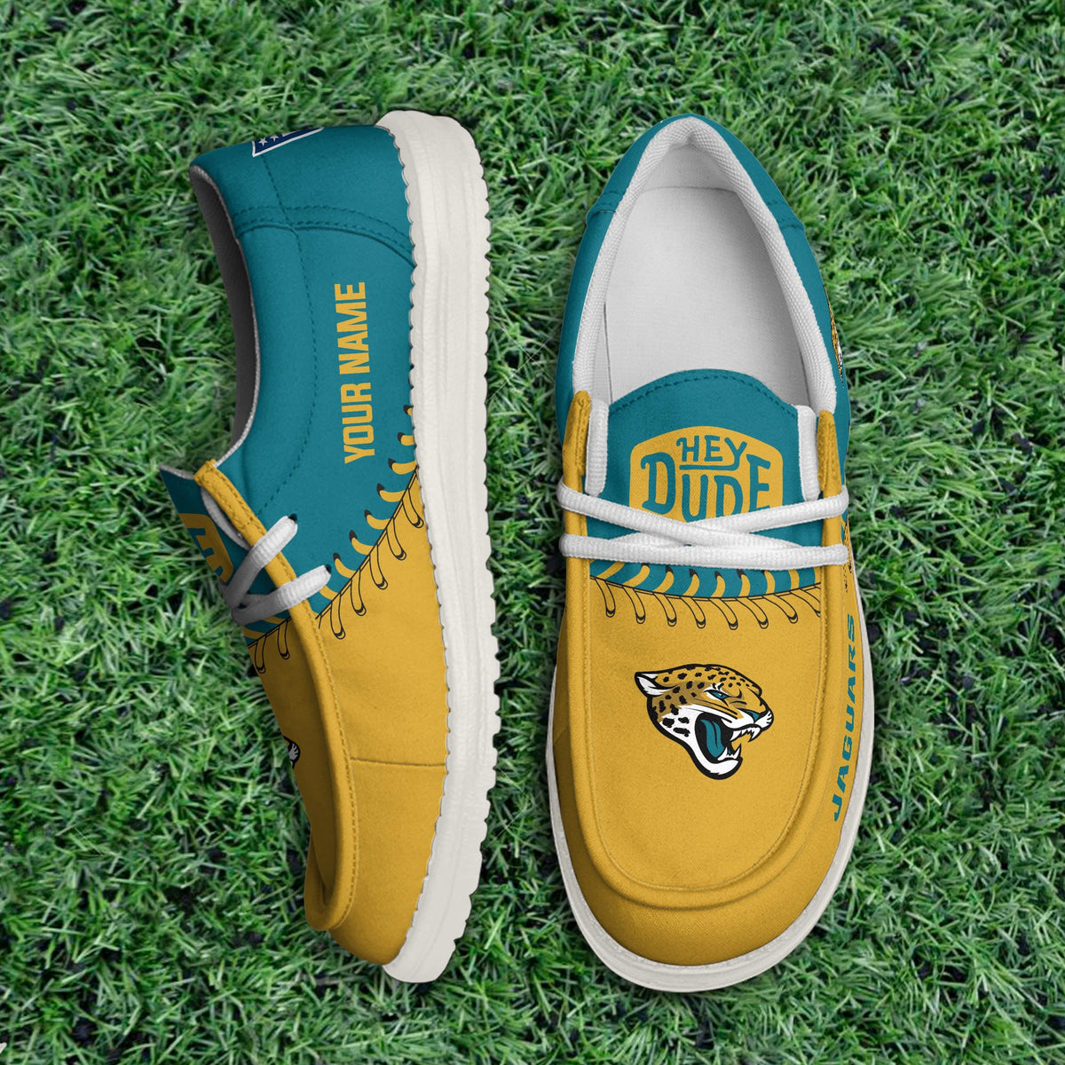 Jacksonville Jaguars Lace Up Loafers 2026