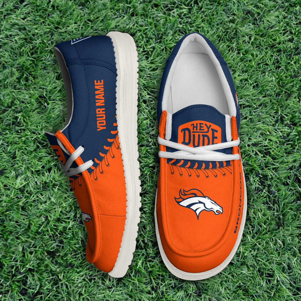 Denver Broncos Lace Up Loafers 2026