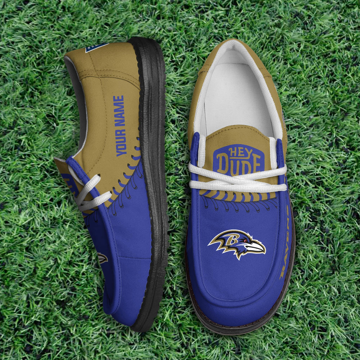 Baltimore Ravens Lace Up Loafers 2026