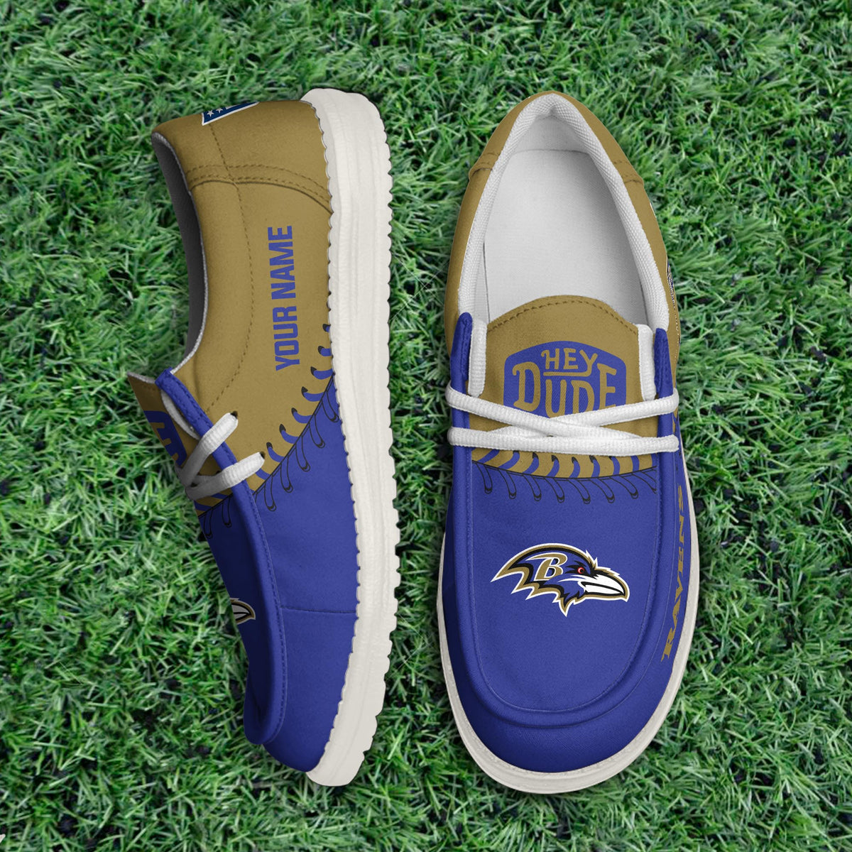 Baltimore Ravens Lace Up Loafers 2026