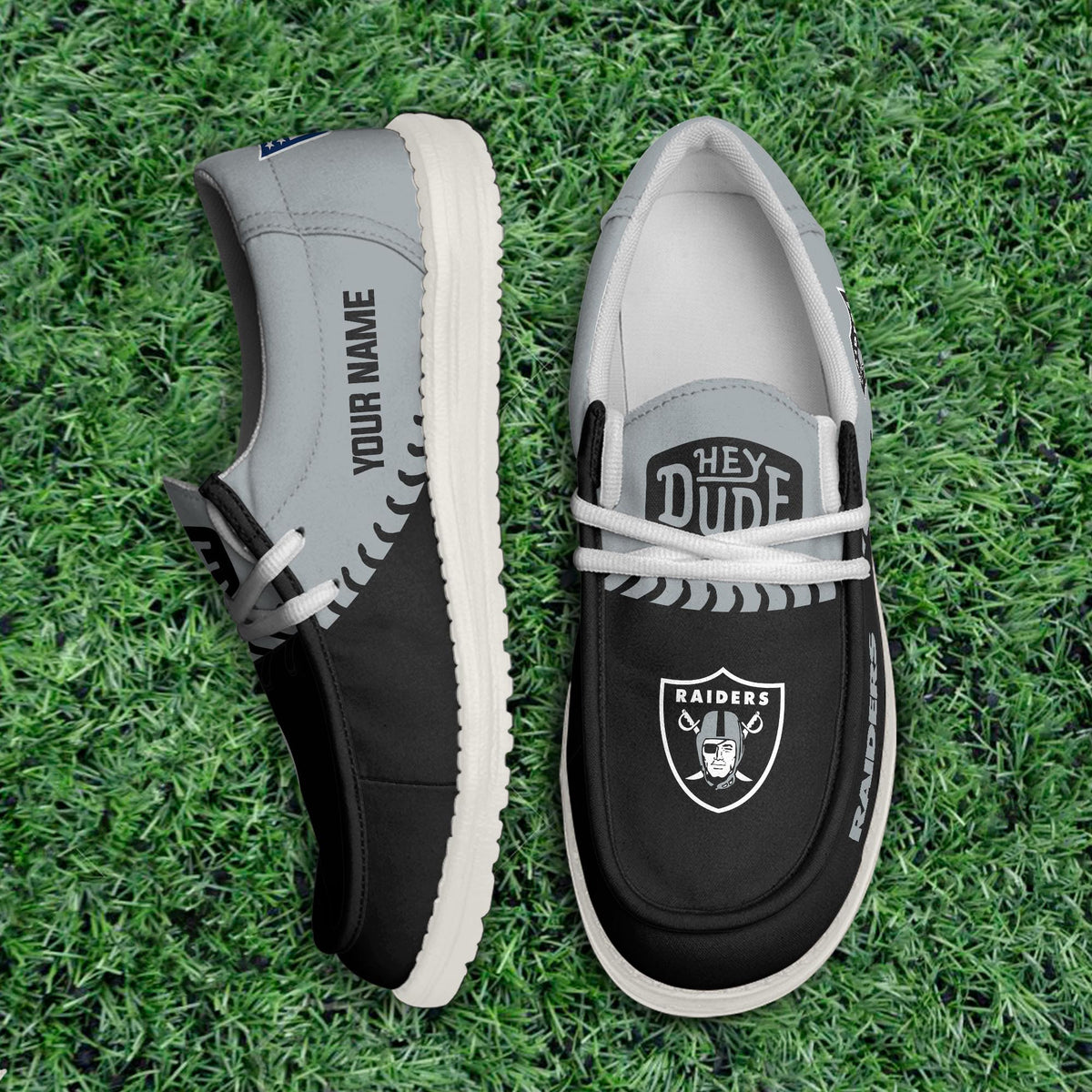 Las Vegas Raiders Lace Up Loafers 2026