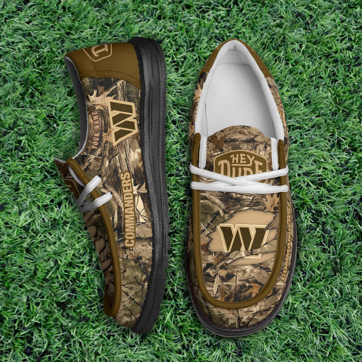 Washington Commanders Lace Up Loafers 2026