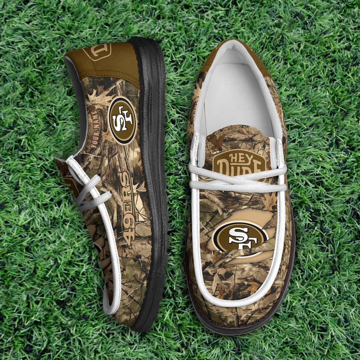 San Francisco 49ers Lace Up Loafers 2026