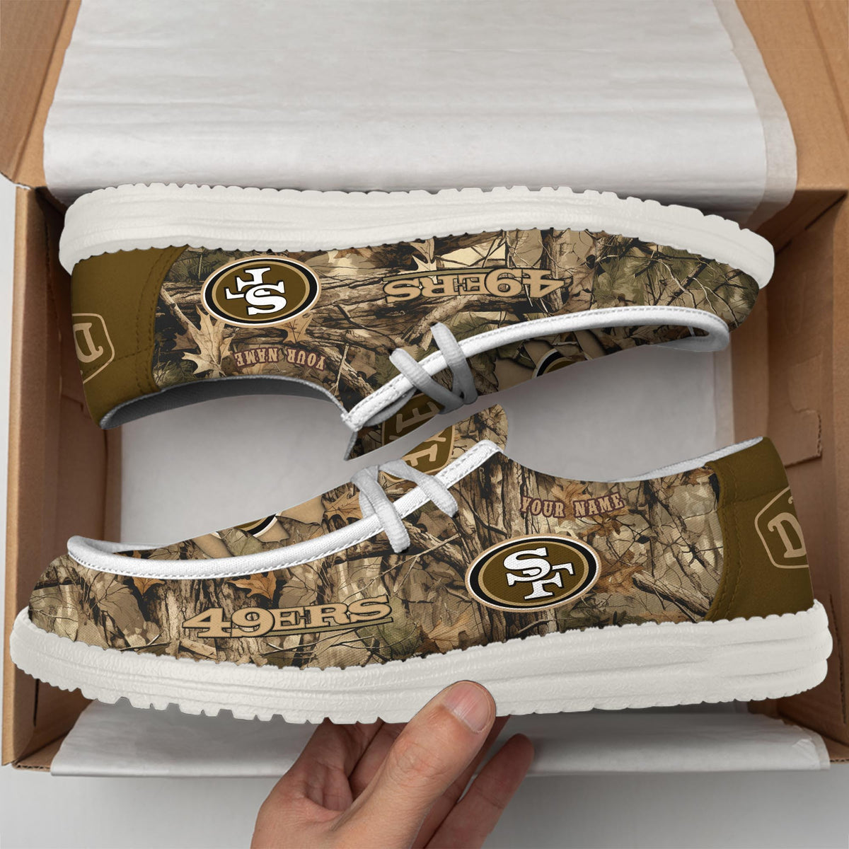 San Francisco 49ers Lace Up Loafers 2026