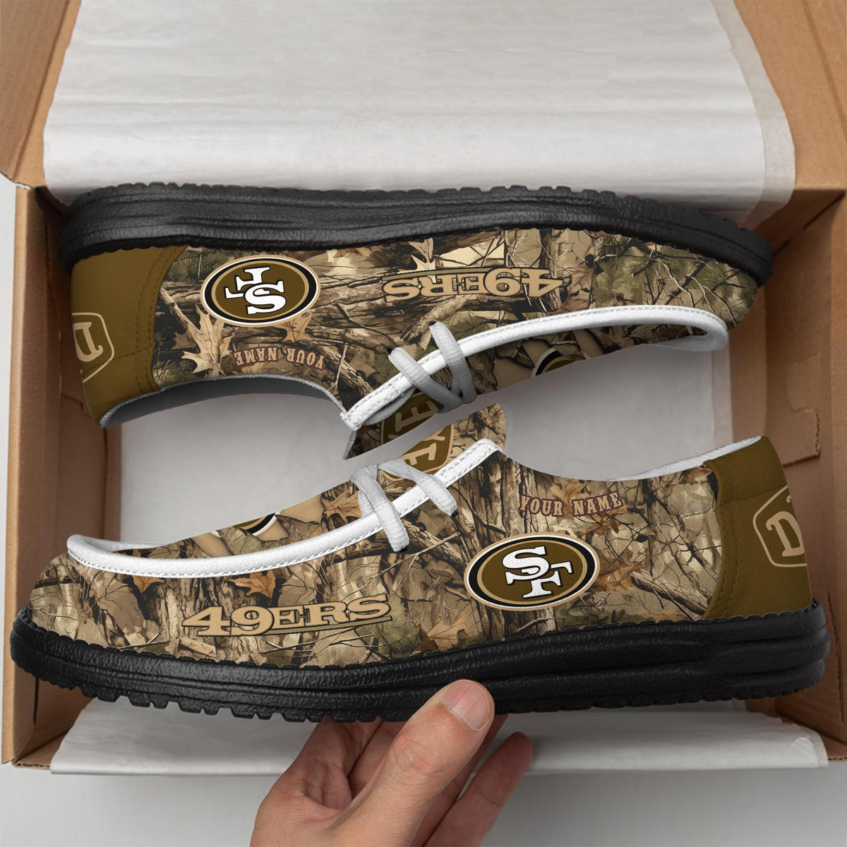San Francisco 49ers Lace Up Loafers 2026