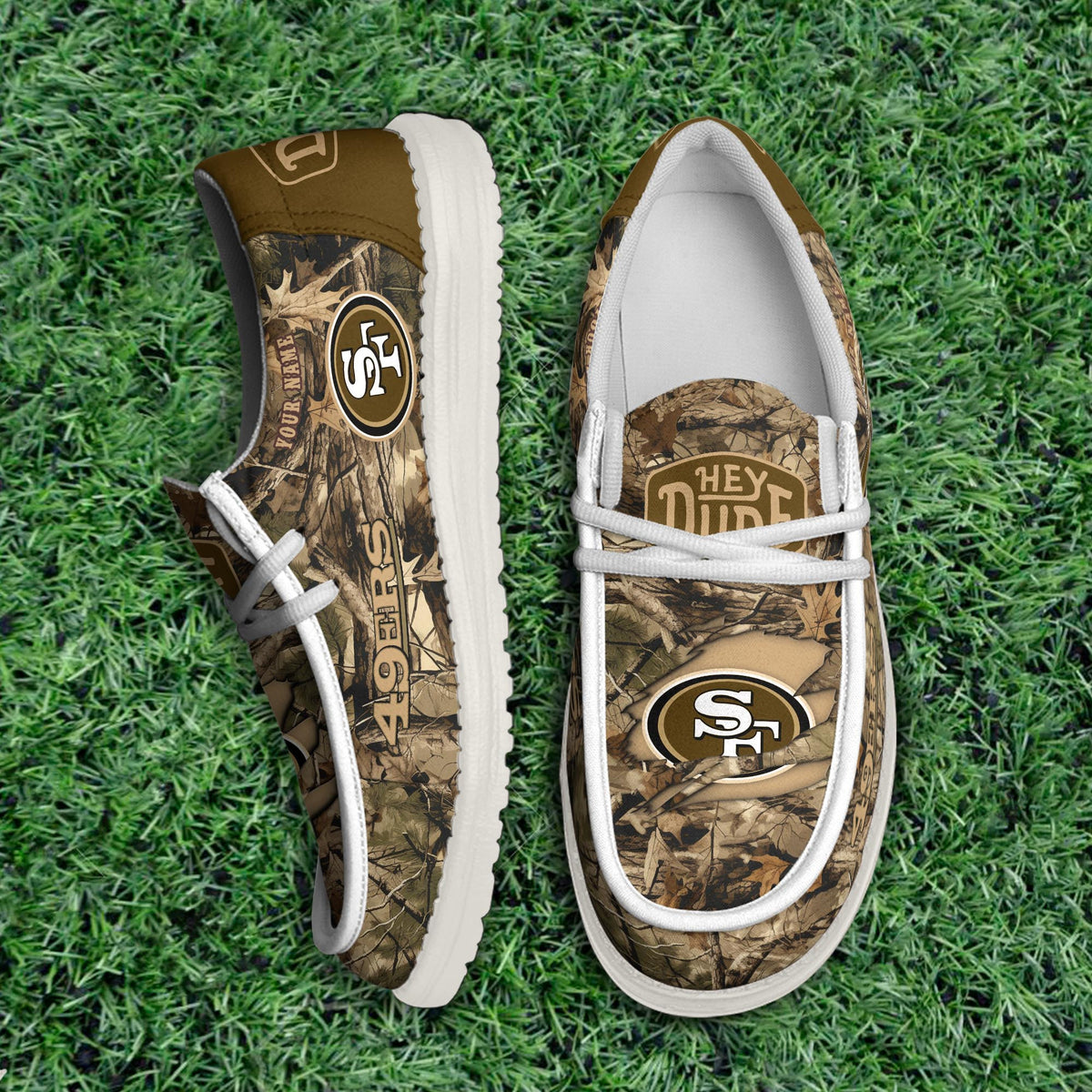 San Francisco 49ers Lace Up Loafers 2026