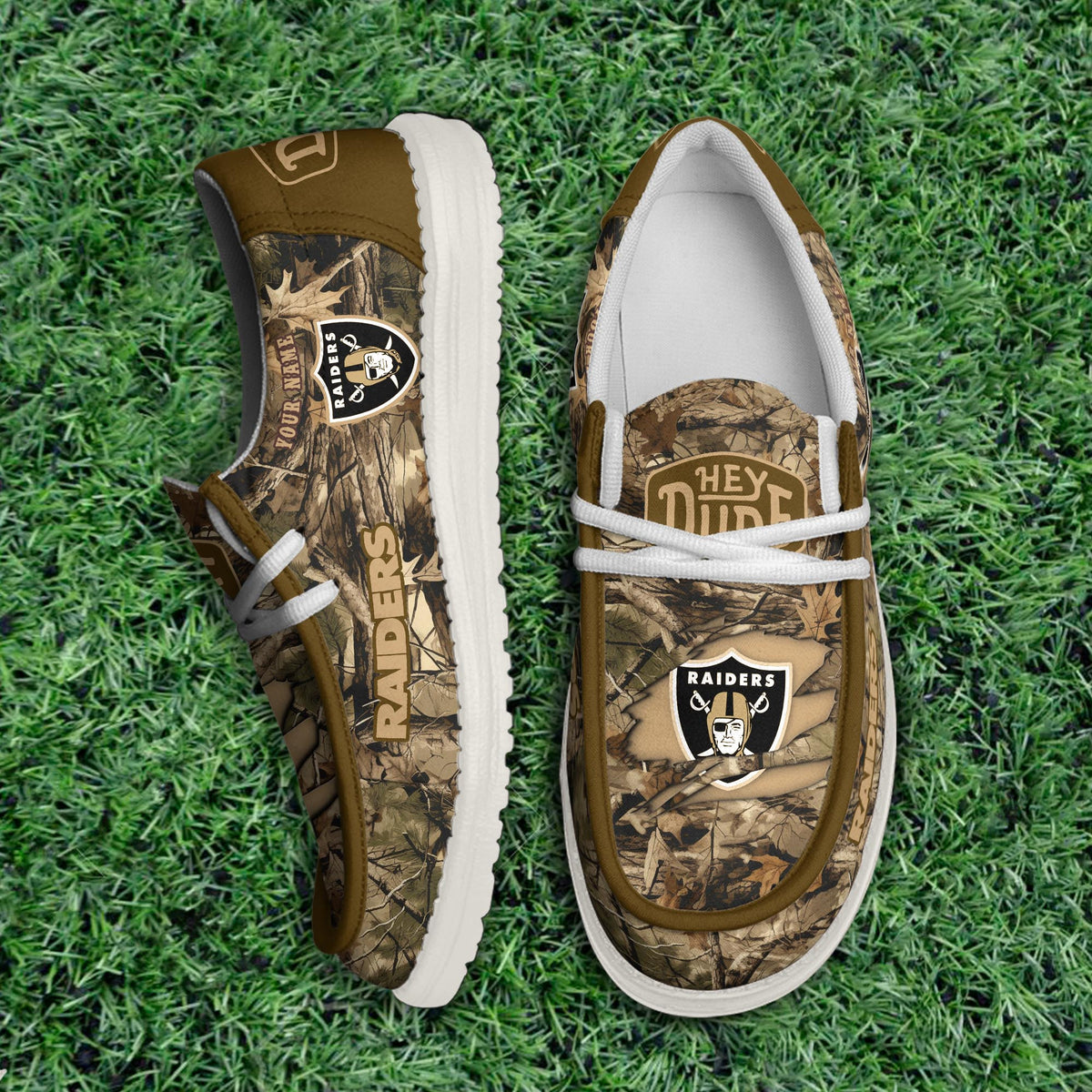 Las Vegas Raiders Lace Up Loafers 2026