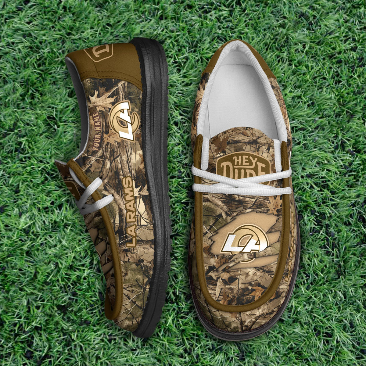 Los Angeles Rams Lace Up Loafers 2026
