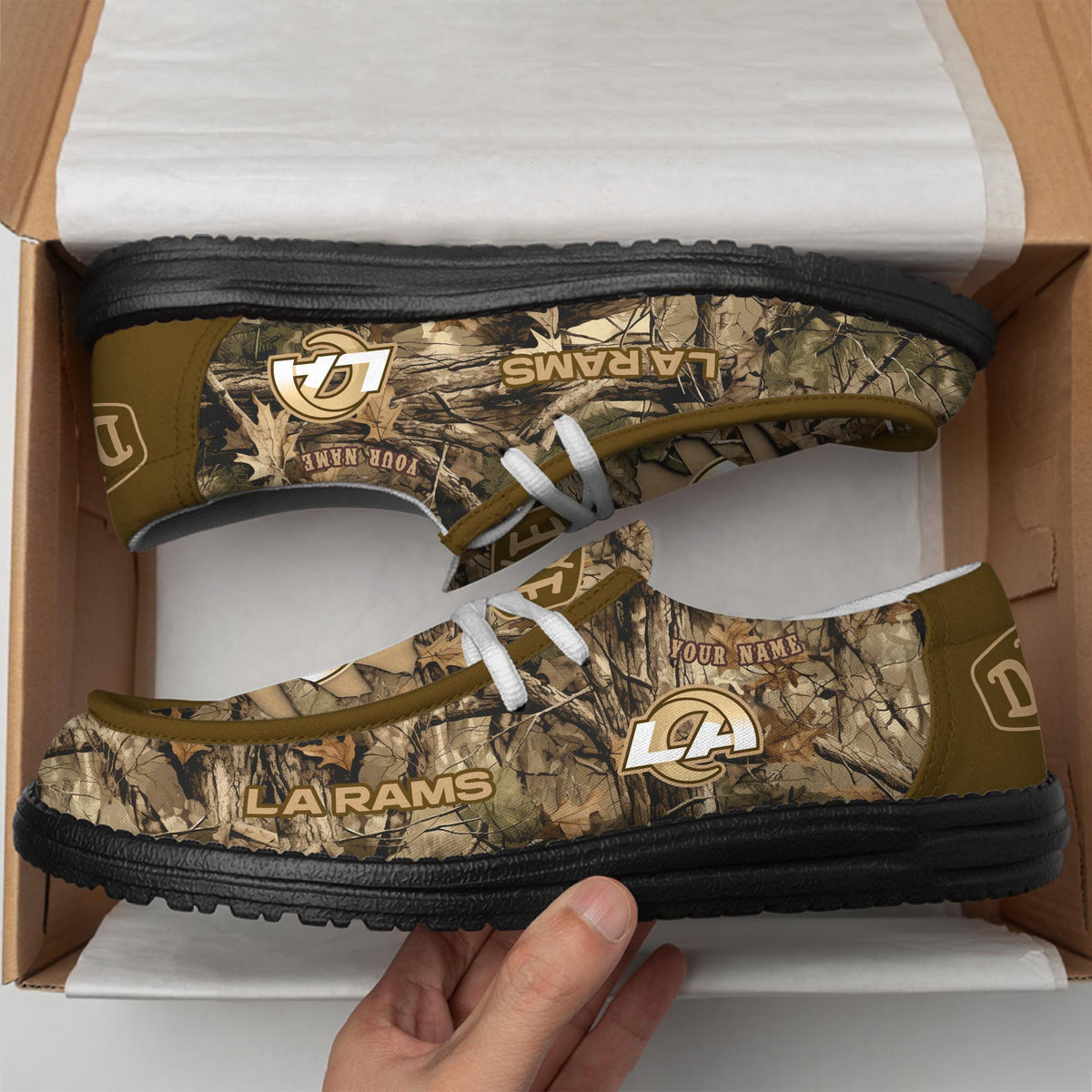 Los Angeles Rams Lace Up Loafers 2026