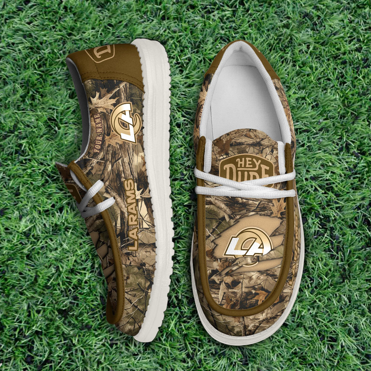 Los Angeles Rams Lace Up Loafers 2026