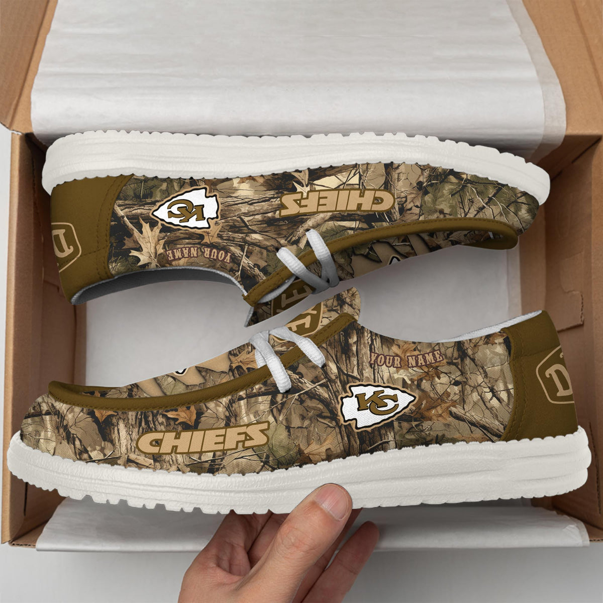 Kansas City Chiefs Lace Up Loafers 2026