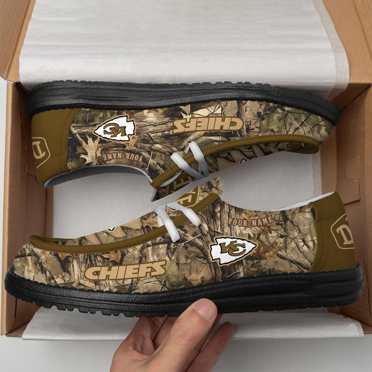 Kansas City Chiefs Lace Up Loafers 2026
