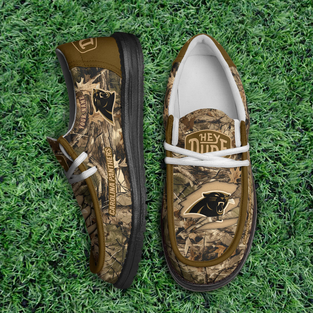 Carolina Panthers Lace Up Loafers 2026