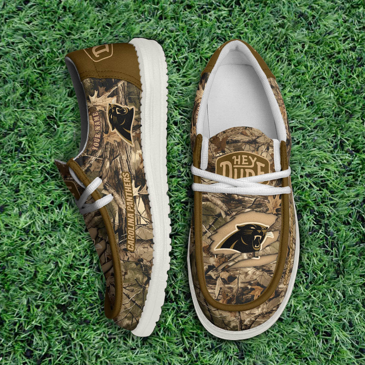 Carolina Panthers Lace Up Loafers 2026