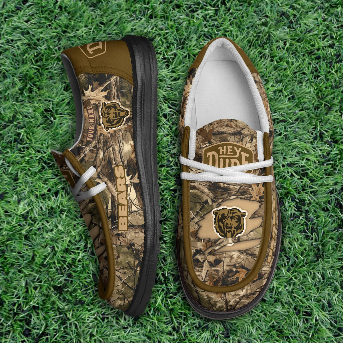 Chicago Bears Lace Up Loafers 2026