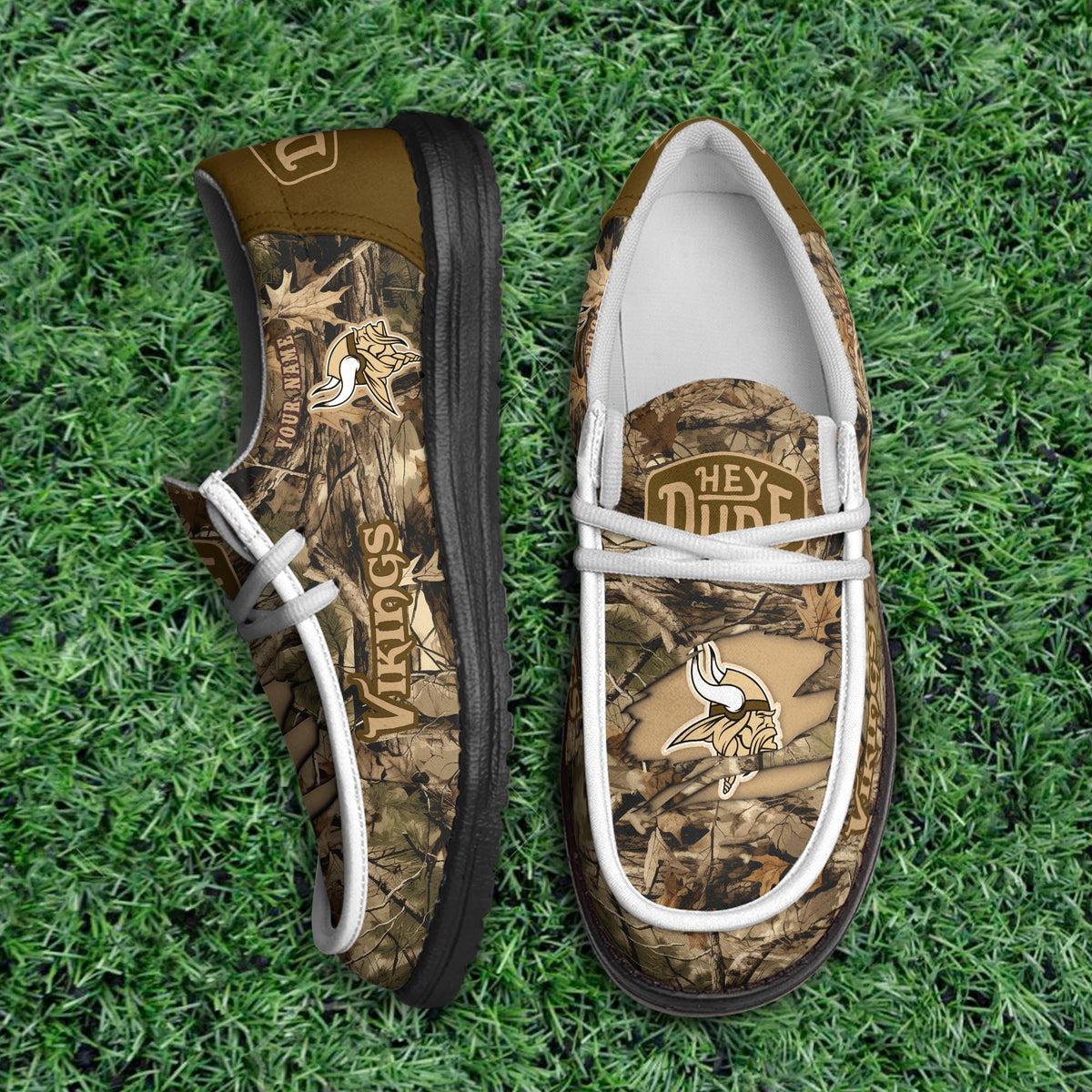 Minnesota Vikings Lace Up Loafers 2026