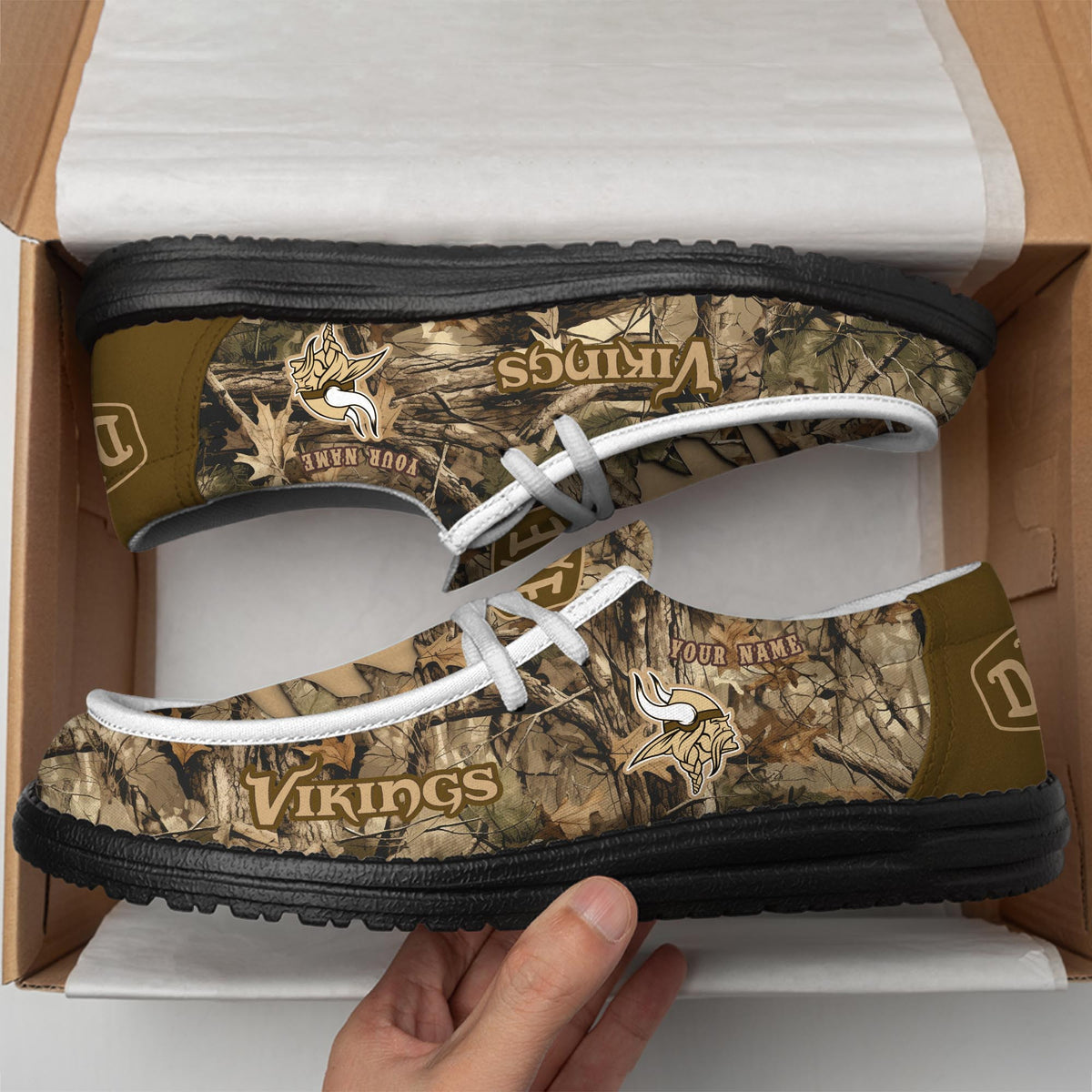 Minnesota Vikings Lace Up Loafers 2026
