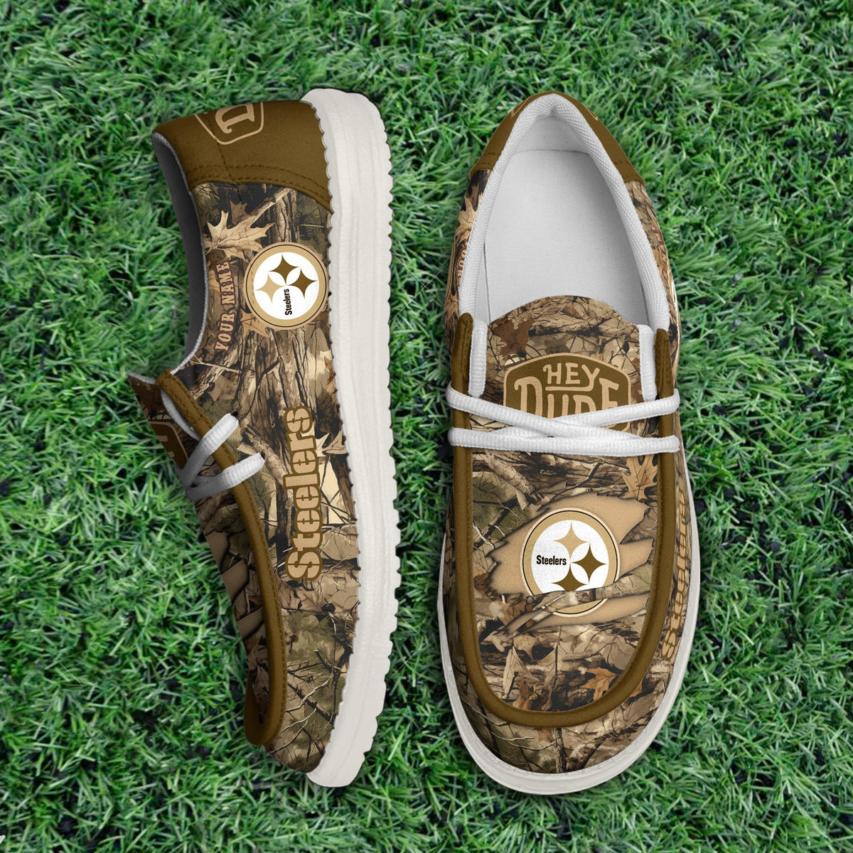 Pittsburgh Steelers Lace Up Loafers 2026
