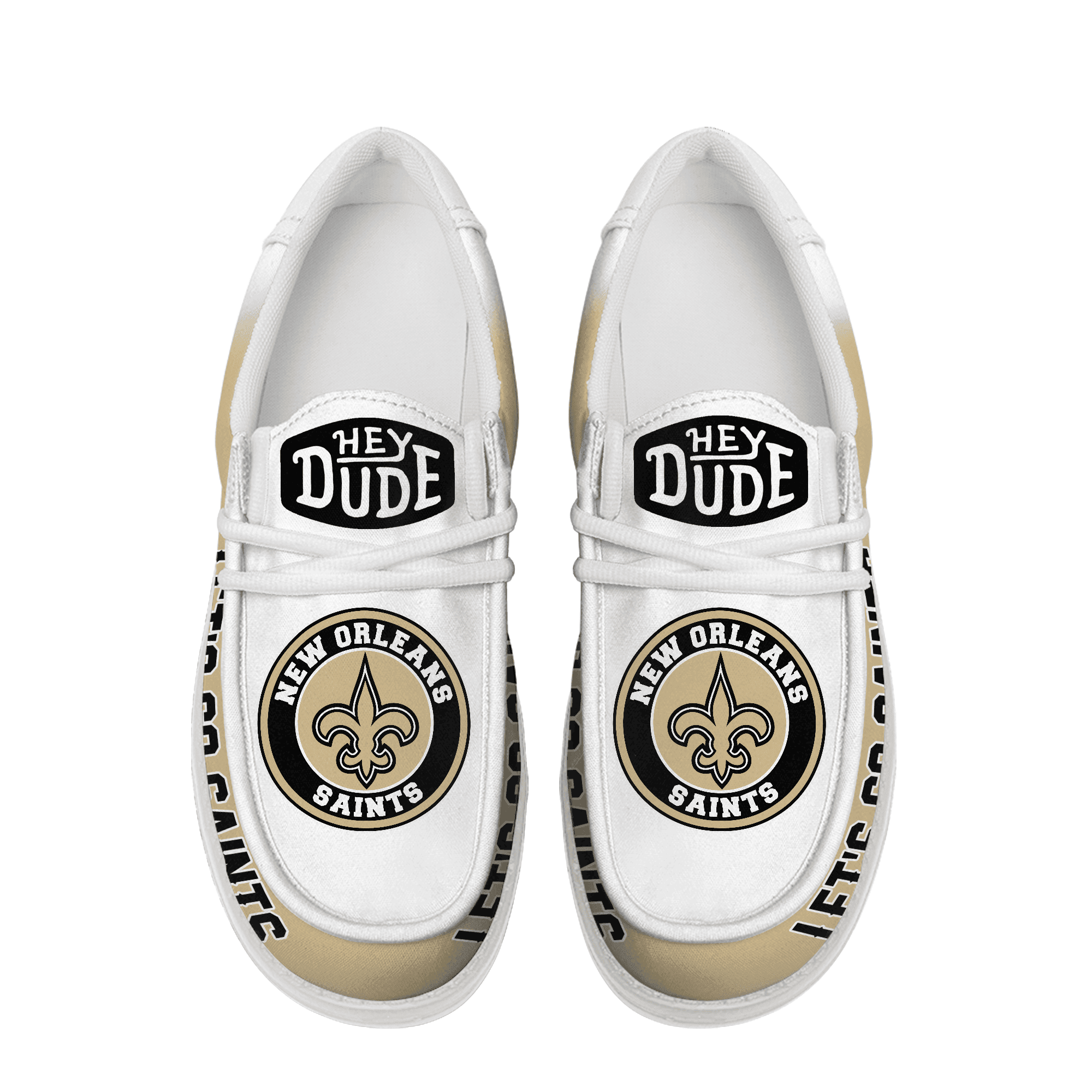 New Orleans Saints Lace Up Loafers 2026